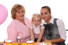Мама, дочка и бабушка сценка
