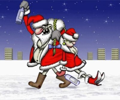 День рождения Деда Мороза (сценарий праздника). Сценка: “Дед Мороз и пьяная Снегурочка”