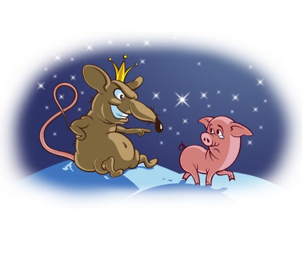Новогодний сценарий для детей год крысы, проводы свиньи