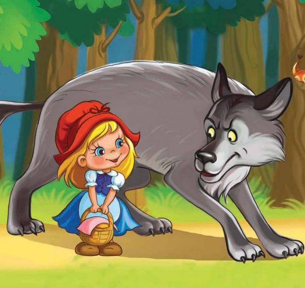 Сценка на день рождения девочке с Красной Шапочкой и волком