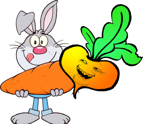 сказка взрослым на год кролика про репку и морковку