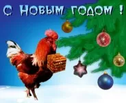 Поздравления с новым годом петуха