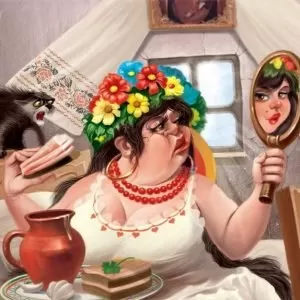 Шуточная сценка на свадьбу: «Свет мой, зеркальце»