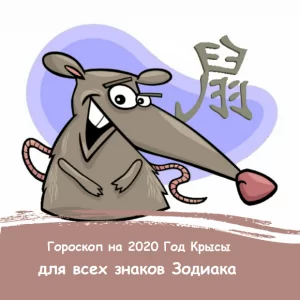 Шуточный гороскоп на Год Крысы