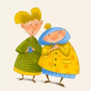 Сценка на день пожилых с песней-переделкой: «Мечты сбываются»