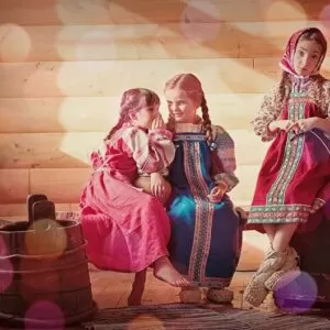 Сценарий о русском быте, традициях, обрядах в виде сказки-инсценировки «Круг земного бытия»
