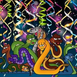 Муз. новогодний сценарий «Змеиная вечеринка» для 5-8 классов
